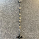 St. Benedict Rosary Necklace Urn