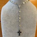 St. Benedict Rosary Necklace Urn