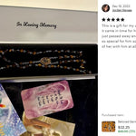 Beloved Saint Martin Rosary Necklace Urn
