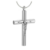 Large Crucifix Cremation Ash Urn - Love Charms™ Option