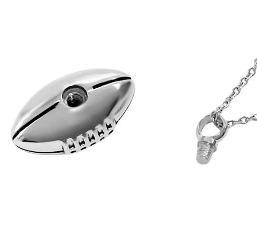 Football Pendant Ash Urn - Love Charms™ Option