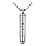 Stars Bullet Pendant Urn - Love Charms Option