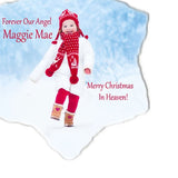 Personalized Ceramic Snow Flake Ornament