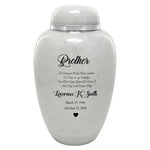 Sudden Passing Dad, Husband, Grandpa & More Cremation Urn - Pro Laser Engraving