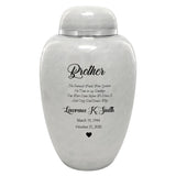Sudden Passing Dad, Husband, Grandpa & More Cremation Urn - Pro Laser Engraving