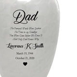 Medium Sudden Passing Dad, Husband, Grandpa & More Cremation Urn - Pro Laser Engraving