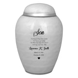 Medium Sudden Passing Dad, Husband, Grandpa & More Cremation Urn - Pro Laser Engraving