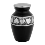 Suits of the Cards Black Pewter Keepsake Urn