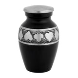 Suits of the Cards Black Pewter Keepsake Urn