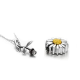 Sunflower Ash Pendant Urn - Love Charms™ Option