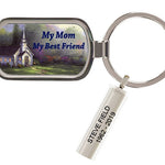 Sunday Morning Church Keychain Urn by Abraham Hunter