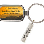 Sunset on the Hills Keychain Urn