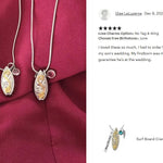 Surf Board Cremation Ash Urn - Love Charms™ Option