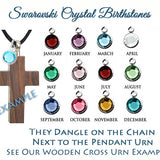 Swarovski Crystal Birthstones For Wood