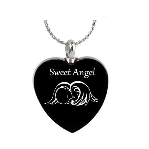 Sweet Angel Pendant Urn - Love Charms™ Option