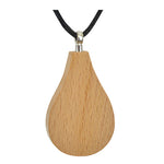 Teardrop Cherry Cremation Necklace Urn - Love Charm Options 