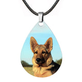 Teardrop Stainless Photo Jewelry Pendant- Love Charms Option