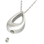 Teardrop Slider Necklace Urn