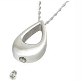 Teardrop Slider Necklace Urn
