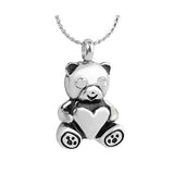 Baby Bear Ash Urn Pendant - Love Charms Option