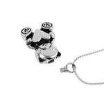 Baby Bear Ash Urn Pendant - Love Charms Option