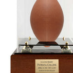 Football Teed Case Memorial Urn - AUTOGRAPH FOOTBALL