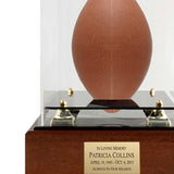 Football Teed Case Memorial Urn - AUTOGRAPH FOOTBALL