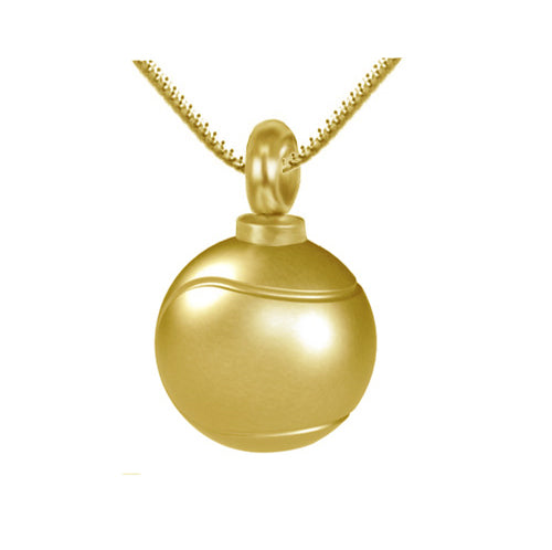 Tennis Ball Cremation Urn - Love Charms™ Option