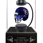 Football Cremation Urn & Houston Texans Hover Helmet Décorf