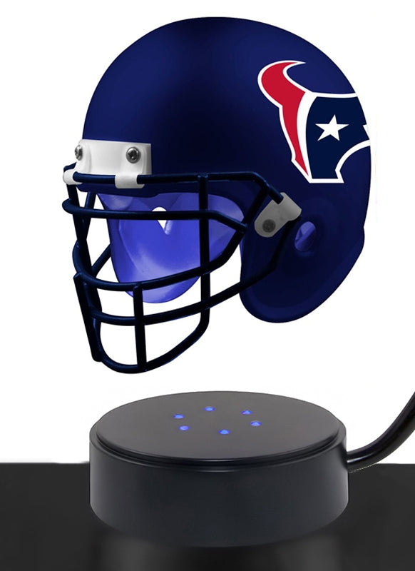 Football Cremation Urn & Houston Texans Hover Helmet Décor