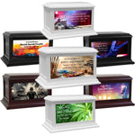 The Arts, Music, Painting, Podcaster & Weed Adult or Medium Wood Keep The Memory® Cremation Urn 