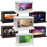 The Arts, Music, Painting, Podcaster & Weed Adult or Medium Wood Keep The Memory® Cremation Urn 