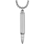 222 Caliber Bullet Pendant Urn - Love Charms® Engraving Option
