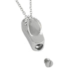 Crystal Flip Flop Ash Pendant Urn 