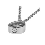 Thumb Print Photo Pendant Teardrop Urn
