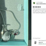 Thumb Print Teardrop Pendant Jewelry Urn - Love Charms® Option
