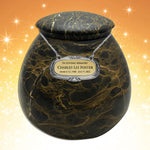 Tiger's Eye Genuine Marble Adult Urn