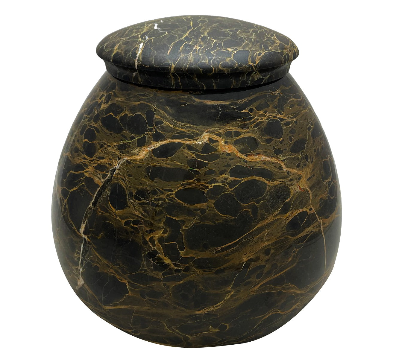 Tiger's Eye Genuine Marble Adult Urn