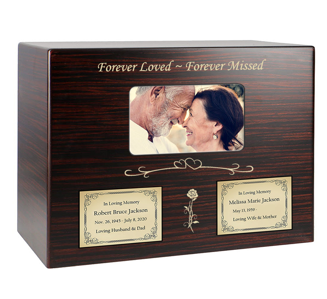 Tiger Wood Companion Photo Urn - Free Engraving - Free Photo
