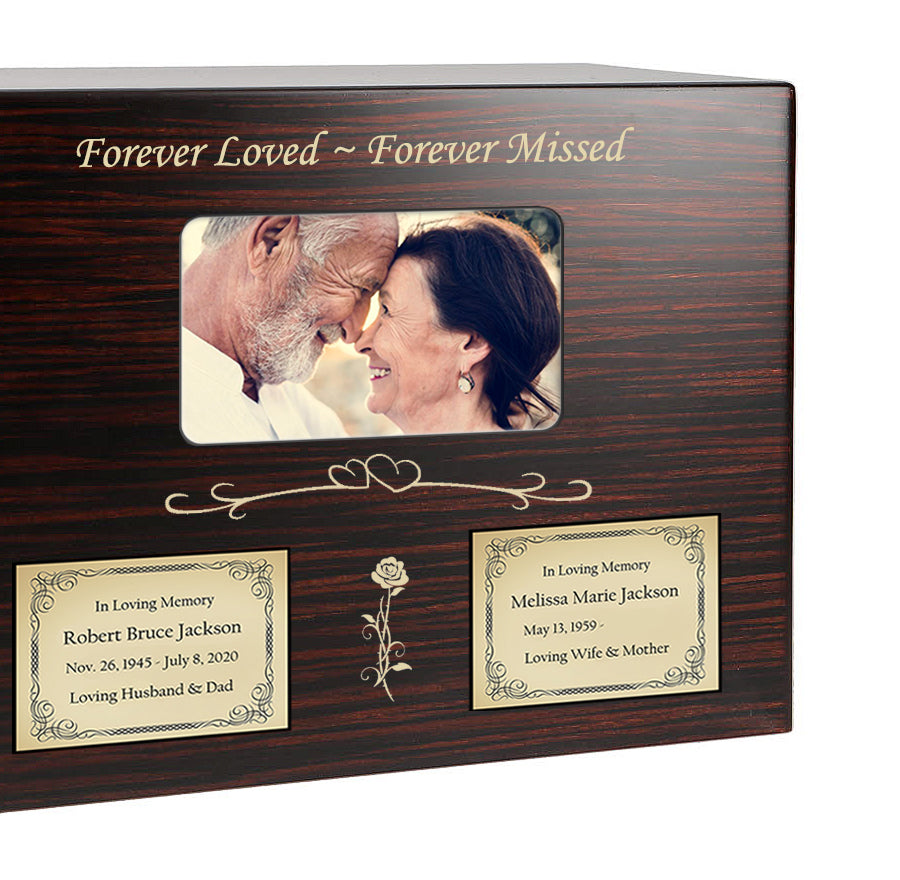 Tiger Wood Companion Photo Urn - Free Engraving - Free Photo