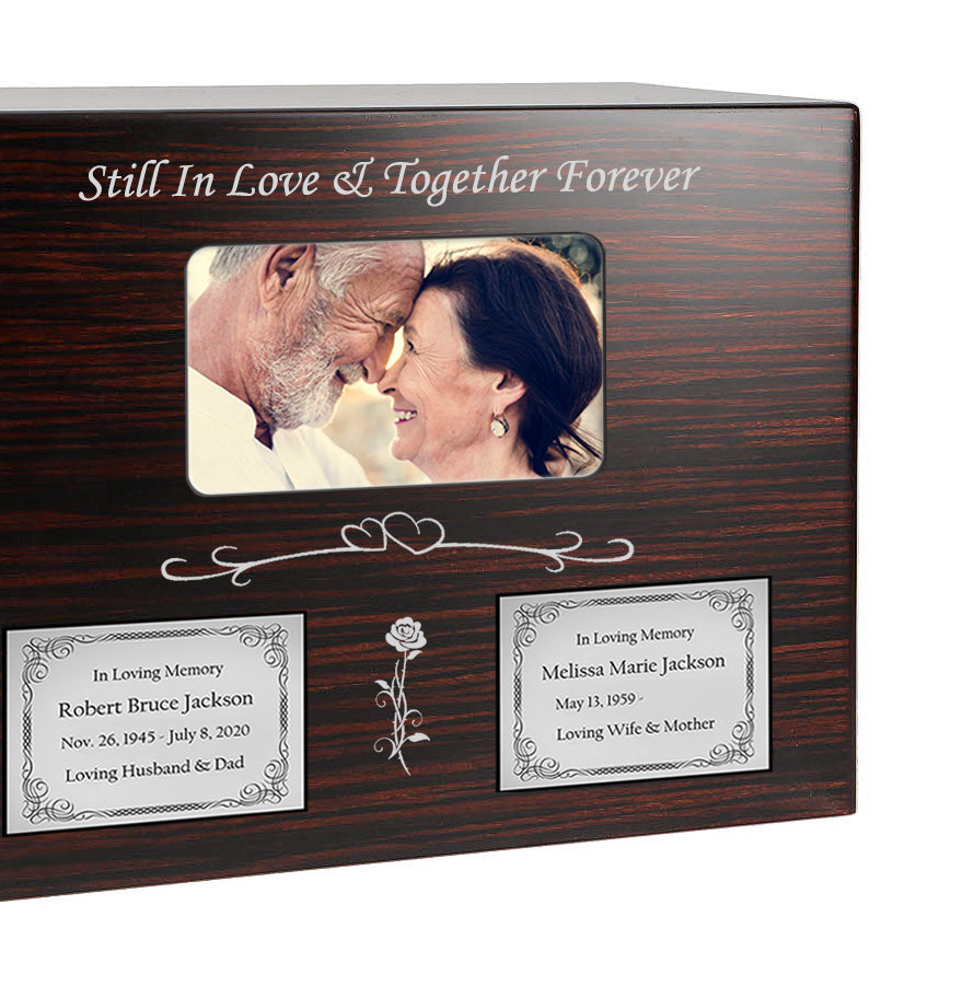 Tiger Wood Companion Photo Urn - Free Engraving - Free Photo