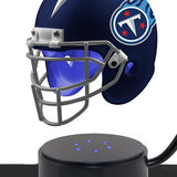 Football Cremation Urn & Tennessee Titans Hover Helmet Décor