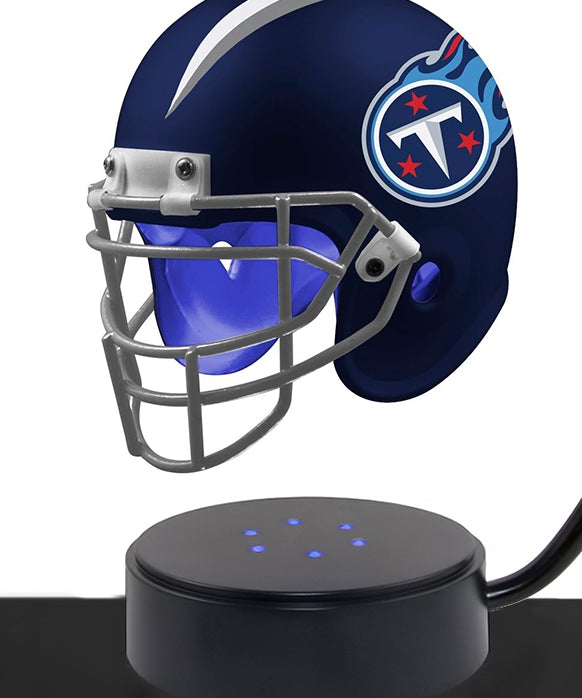 Football Cremation Urn & Tennessee Titans Hover Helmet Décor