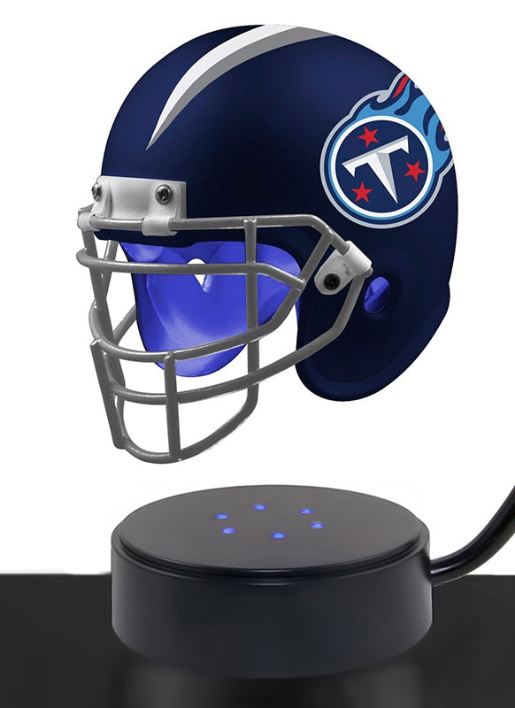 Football Cremation Urn & Tennessee Titans Hover Helmet Décor