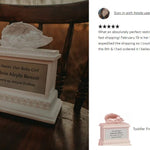 Toddler Pink Baby Column Urn - Free Engraving