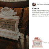 Toddler Pink Baby Column Urn - Free Engraving
