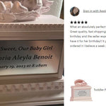 Toddler Pink Baby Column Urn - Free Engraving