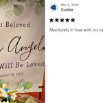 Toddler Blue Baby Column Urn - Free Engraving
