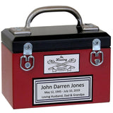 Toolbox Red Keepsake Urn - Tools Option