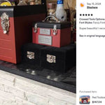 Toolbox Red Adult Cremation Urn -  Free Crossed Wrenches or Hammers Plate